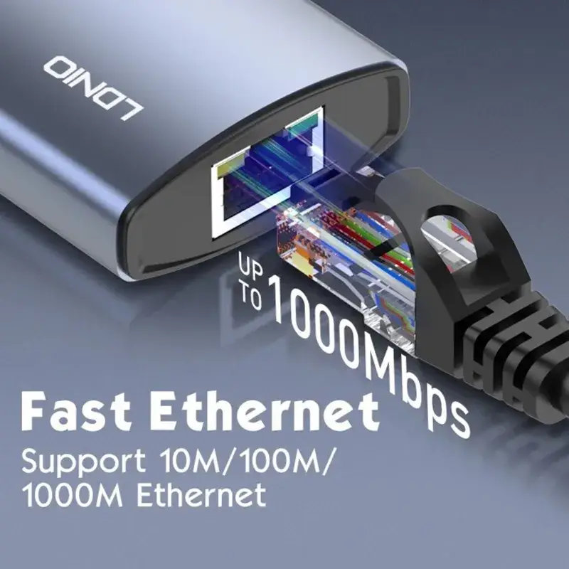 LDNIO DS-16H 6 In 1 USB C Docking Station